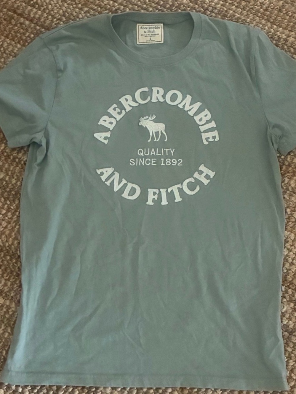 Abercrombie and Fitch Green T-Shirt